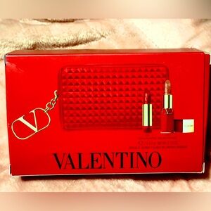 Valentino Spiked Clutch Gift set